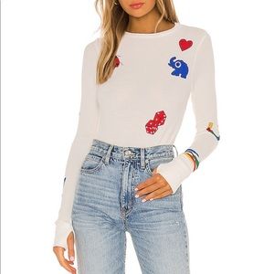 Lauren Moshi Lucky Elements Tee